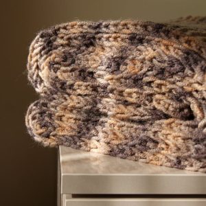 Folded Crochet Scarf